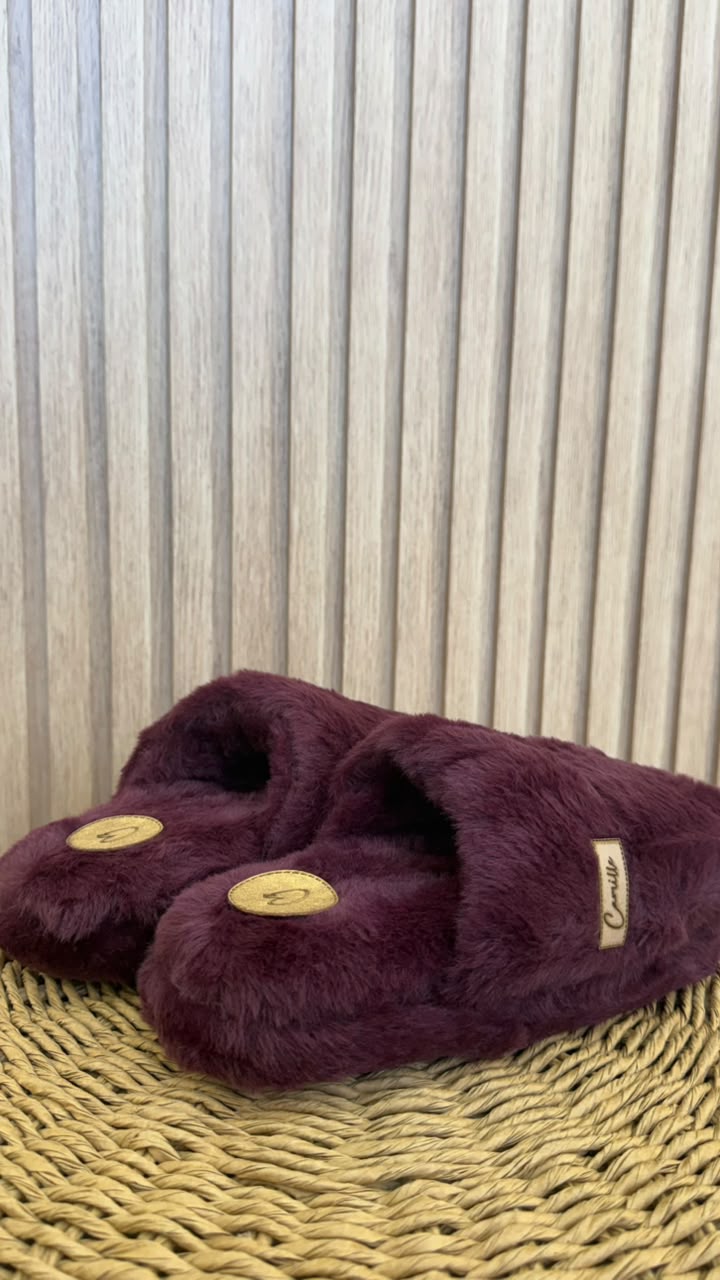 Pantuflas polar peluche