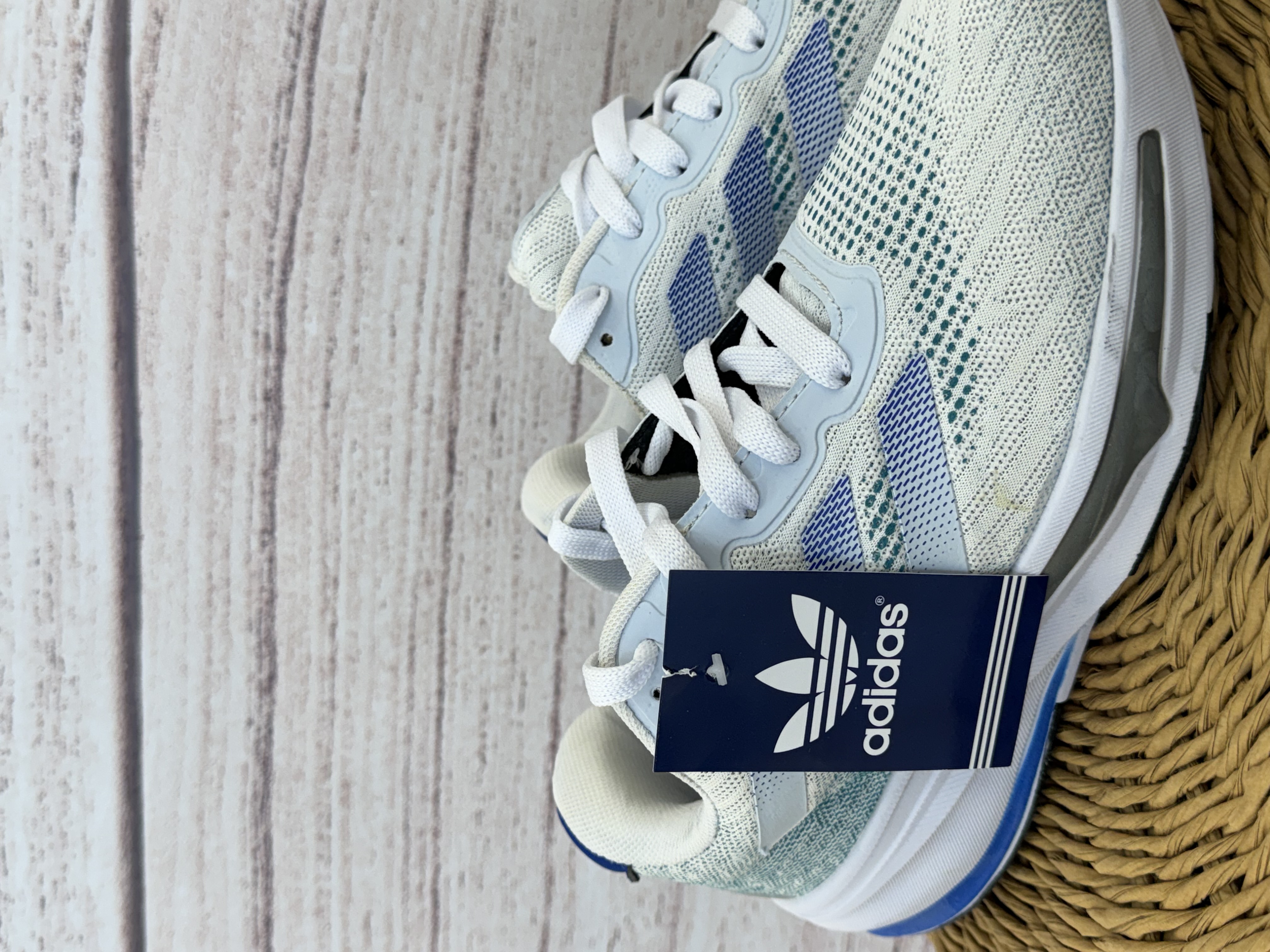 Zapatillas Adidas Galaxy 6 blanco degrade verde