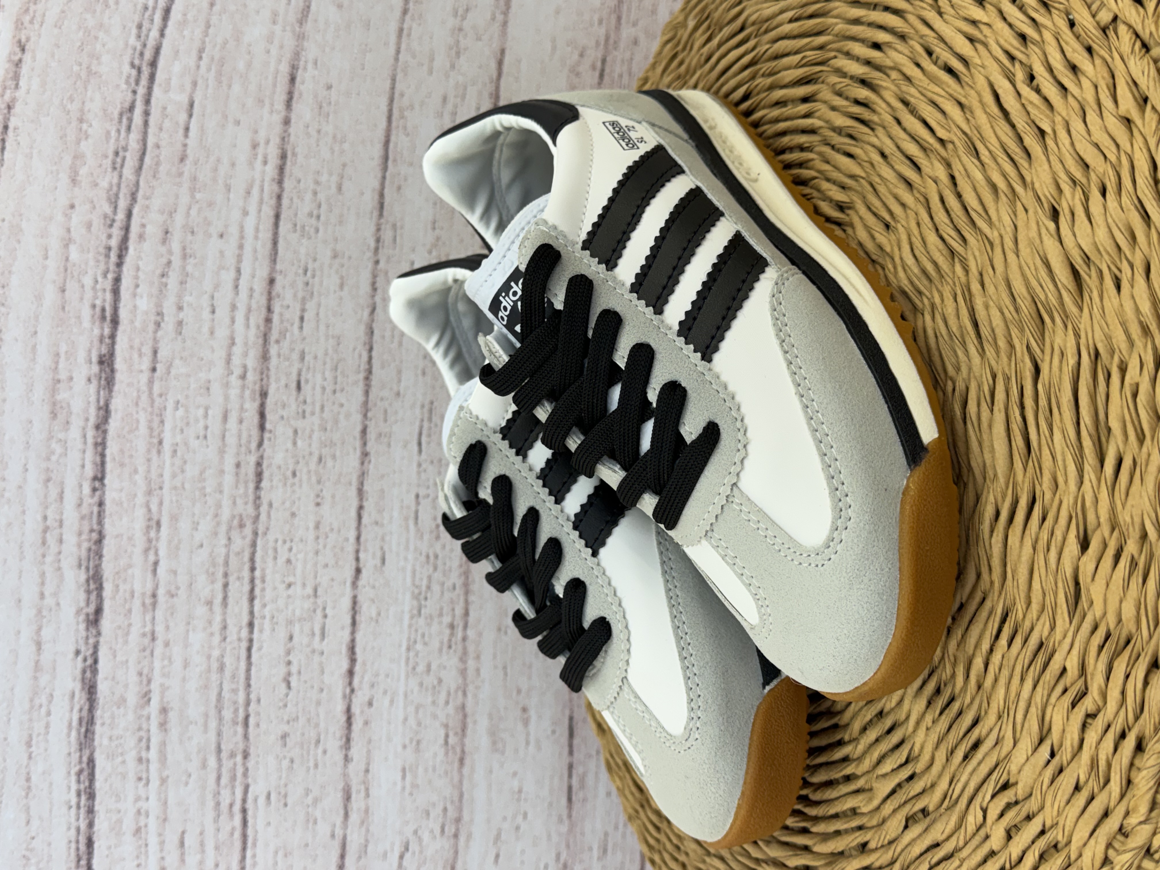 Zapatillas Adidas SL-72 blanco/negro