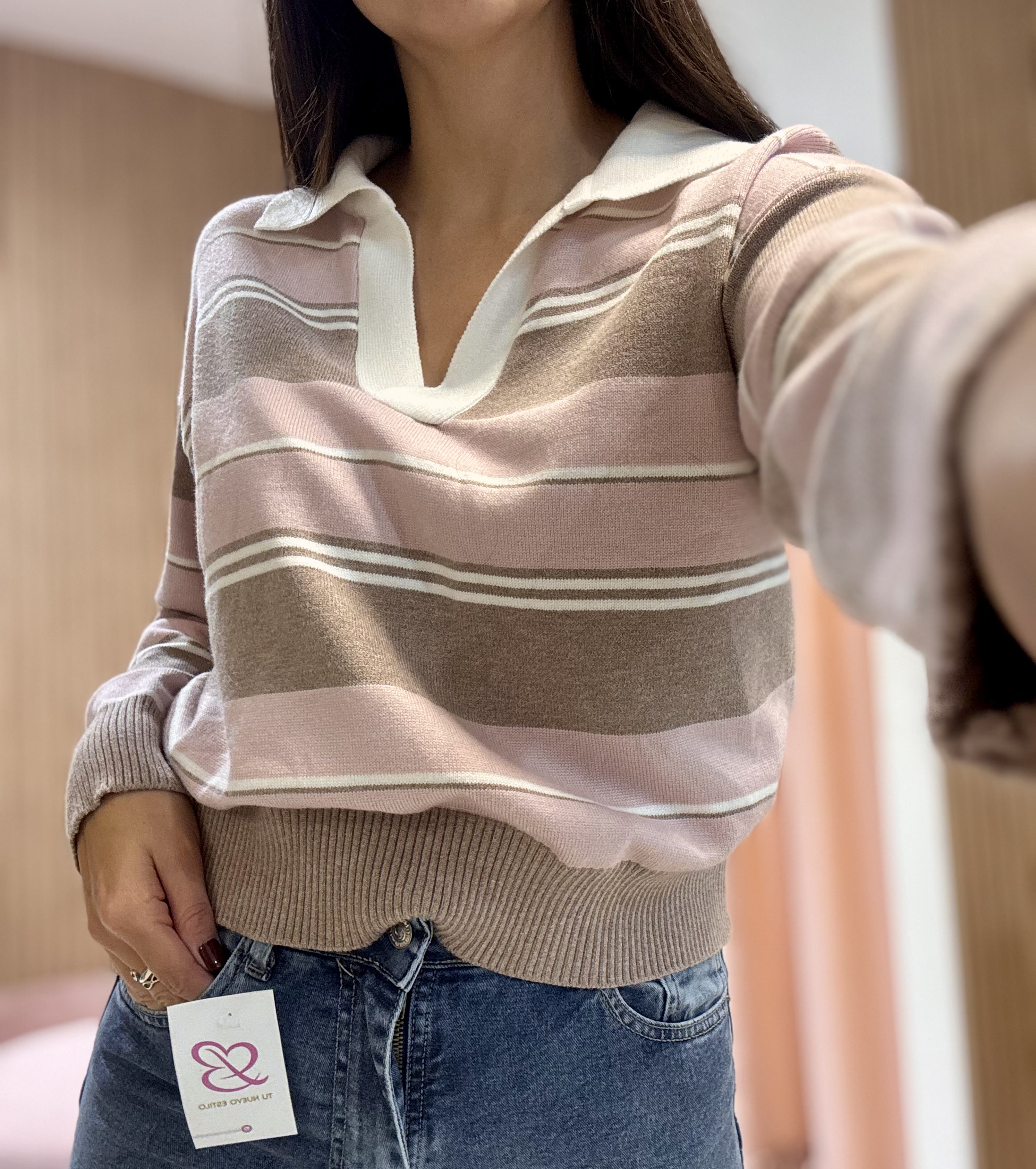 sweaters chomba rayas