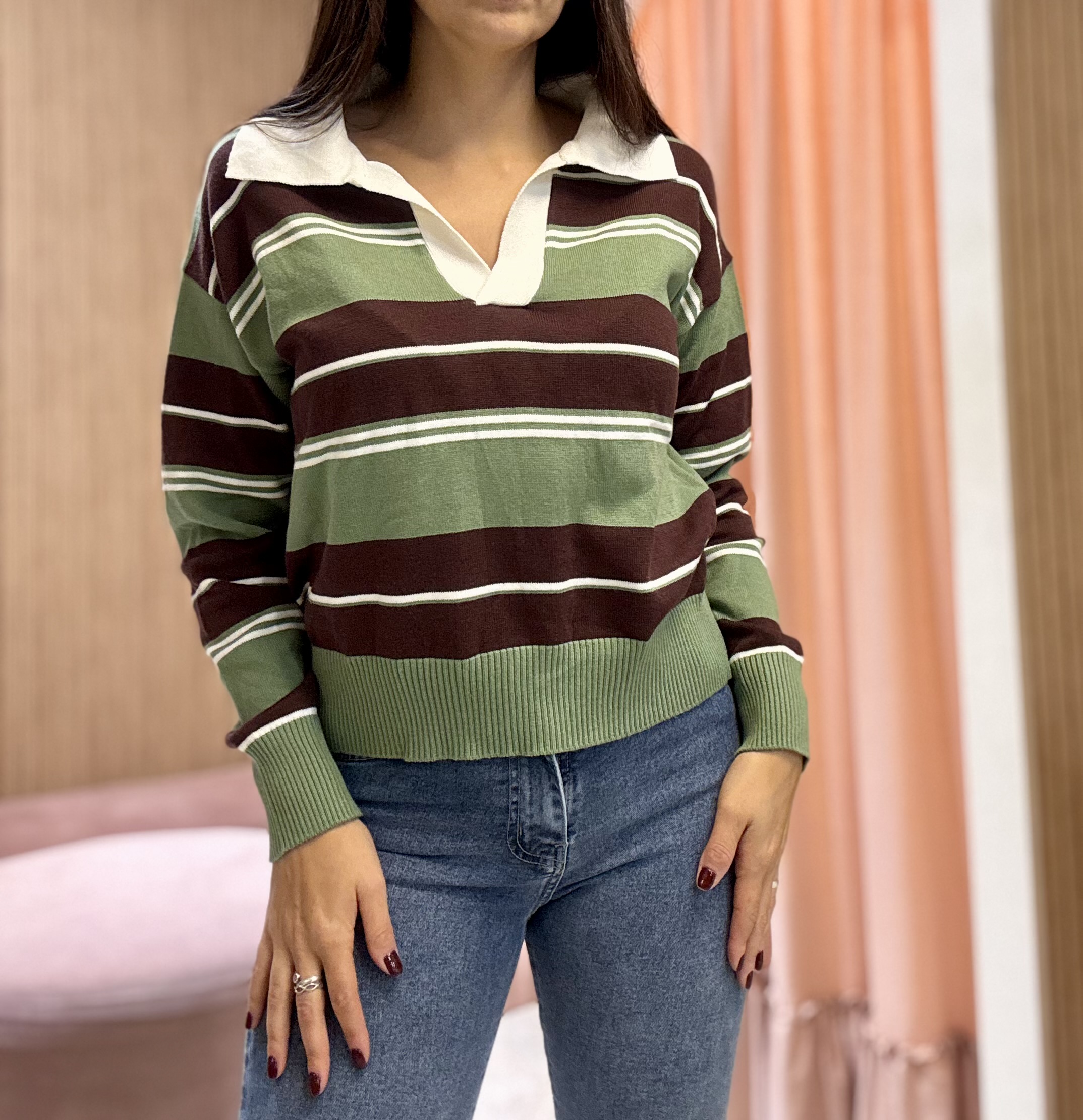 sweaters chomba rayas