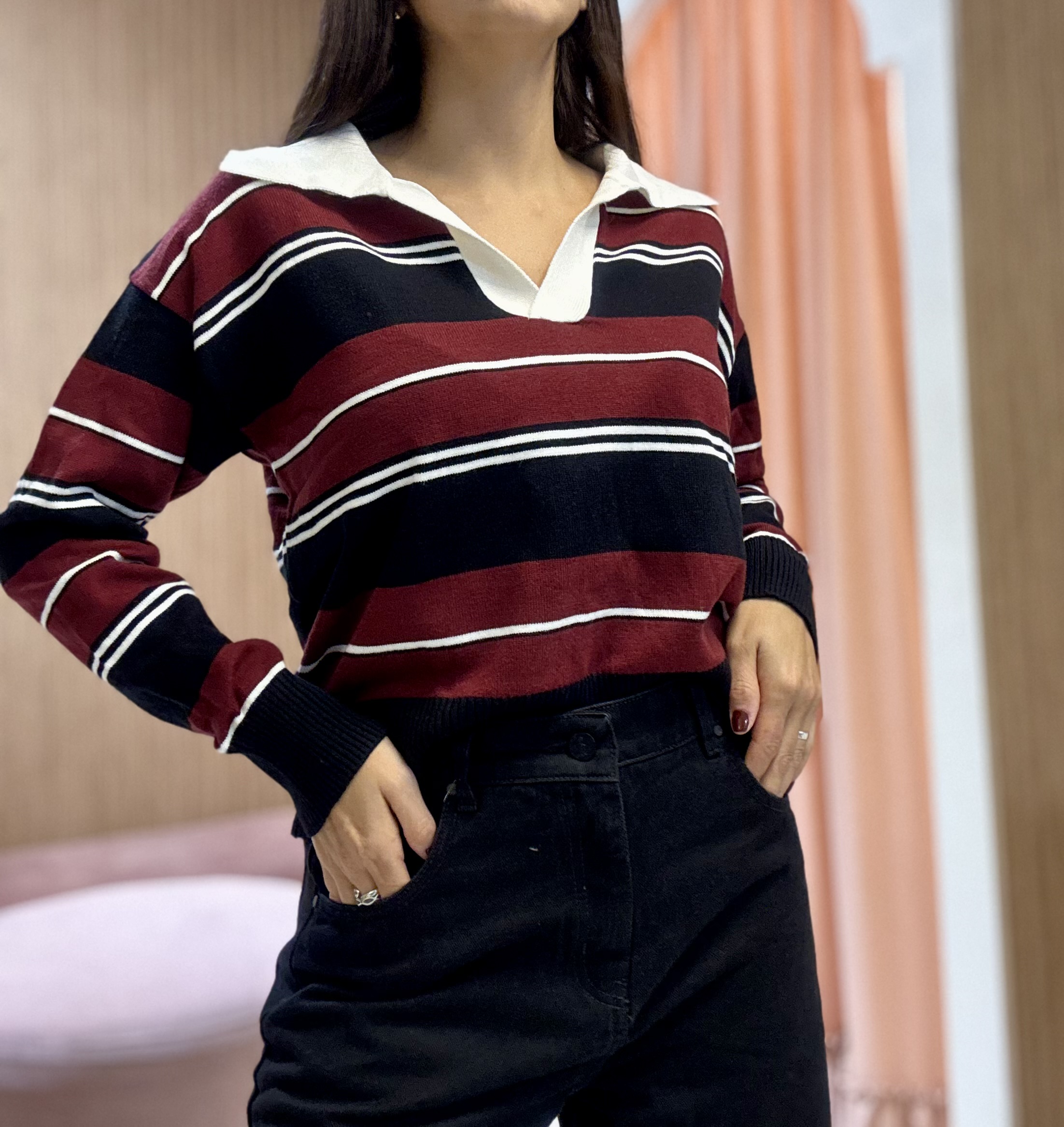 sweaters chomba rayas