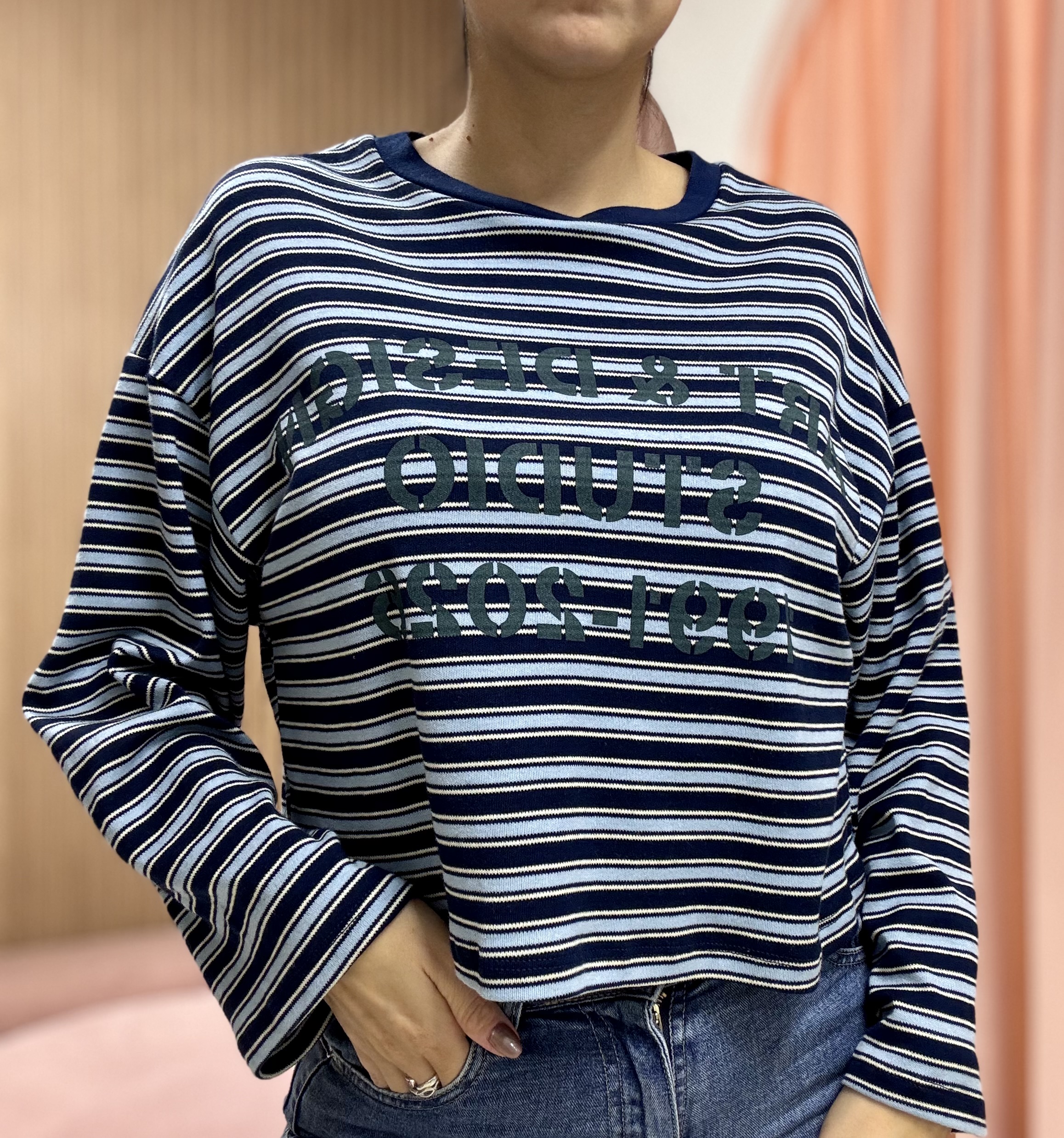 camiseta a rayas