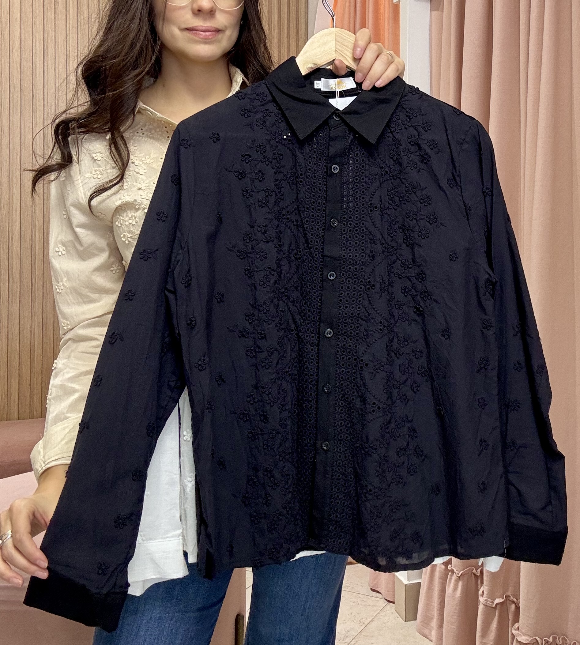 Camisa flores