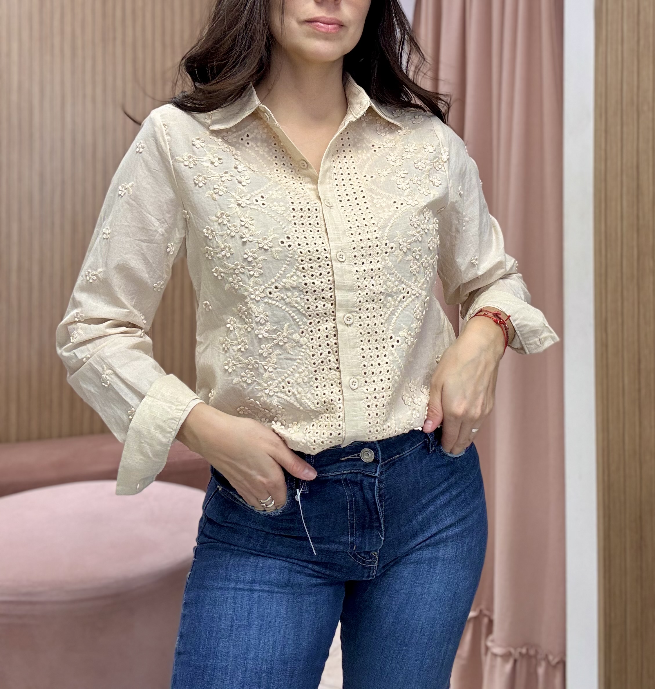 Camisa flores