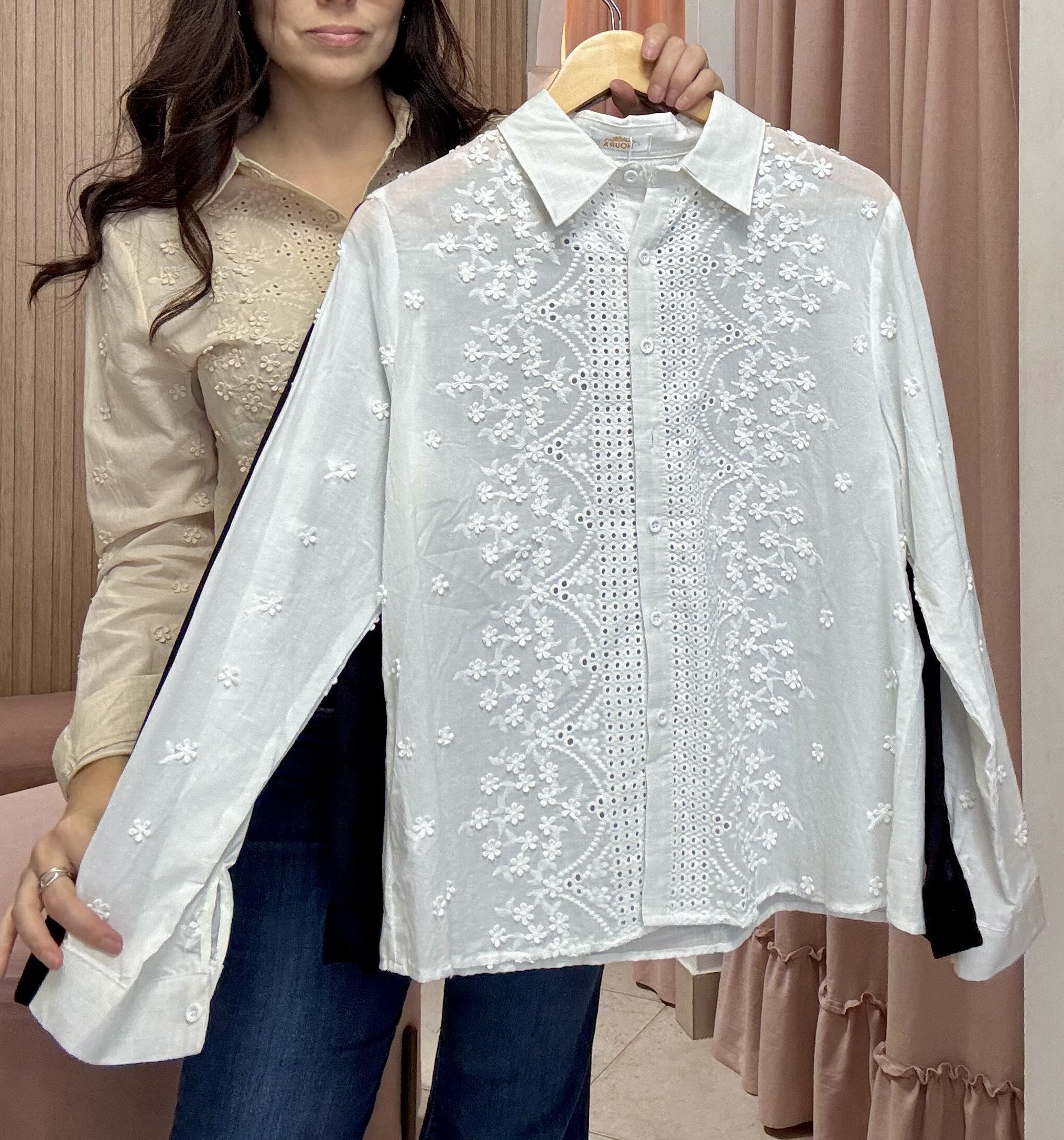 Camisa flores