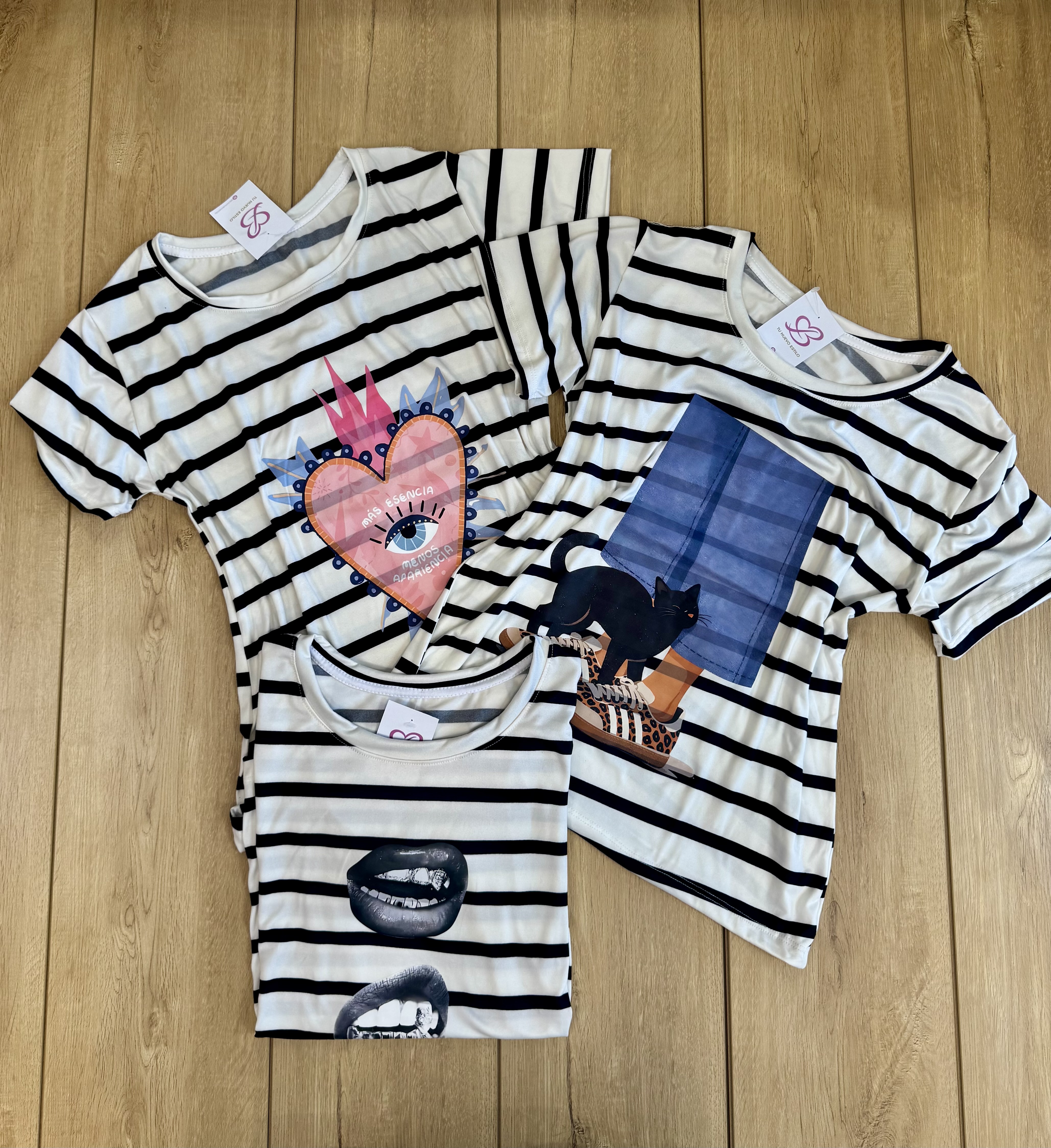 Remera Fran rayas