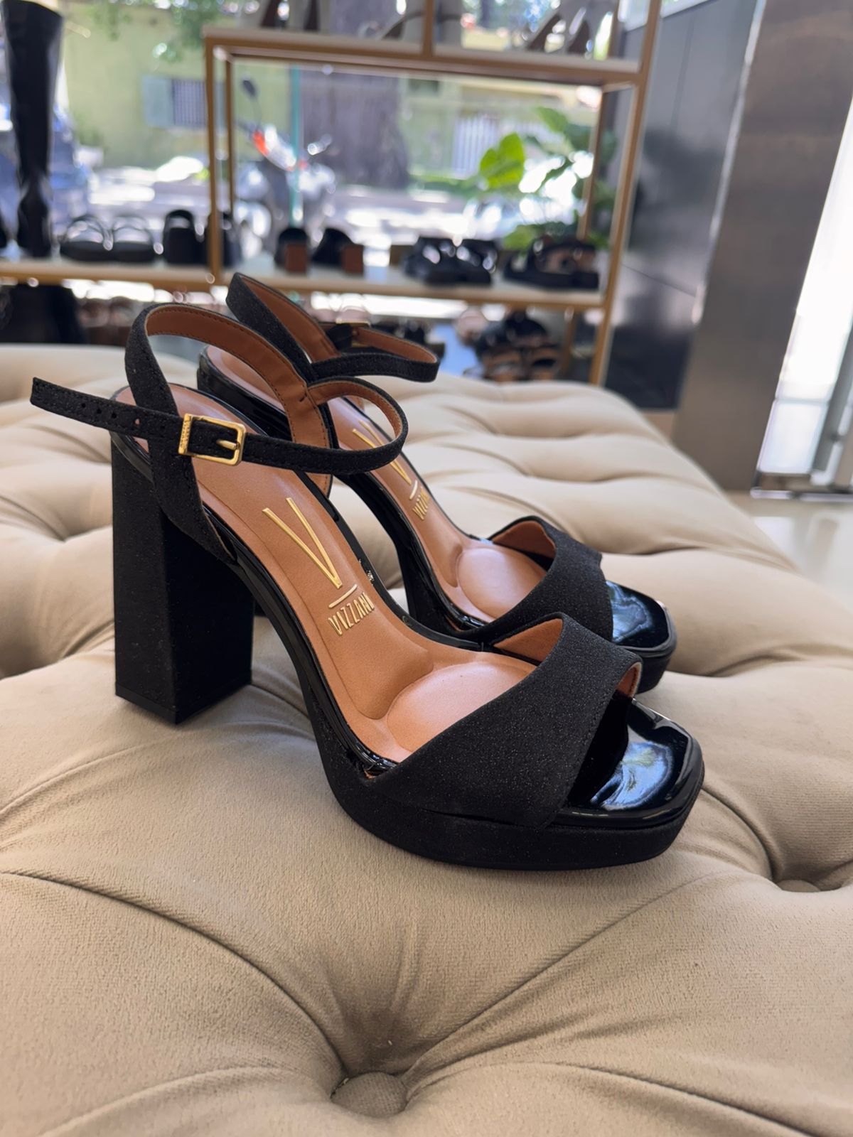 Vizano - Taco algo glitter negro