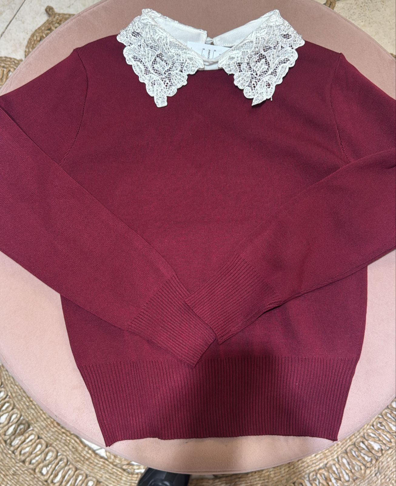 Sweaters cuello camisa