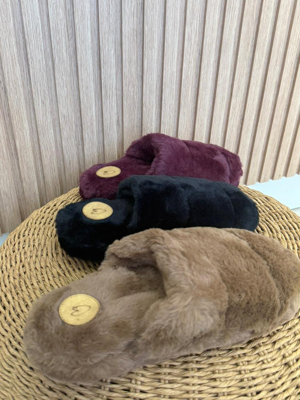 Pantuflas polar peluche