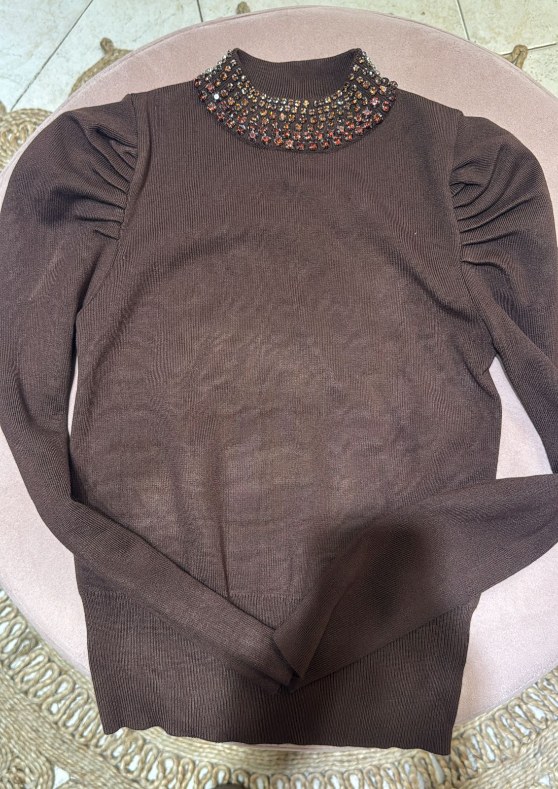 Sweaters princesa cuello atrás